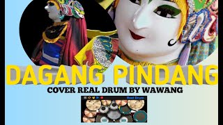 DAGANG PINDANG - LIVE SHOW BUROK MJM | REAL DRUM COVER