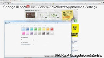 How to change the colours of your Sony vegas [WINDOWS 7]