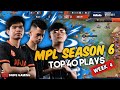 TOP 40 PLAYS MPL SEASON 6 WEEK 4 | SNIPE GAMING TV