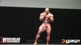 Australia Pro Shawn Rhoden Posing Routine