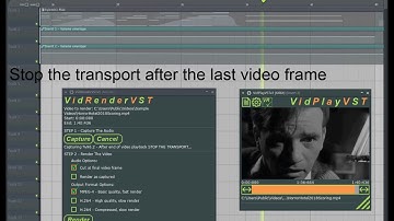 Een nieuwe soundtrack kopiëren naar een video met uw DAW & VidPlayVST