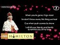 #7 Hamilton - You'll Be Back (VIDEO LYRICS)