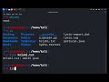 Kali linux Basic shell commands part 2