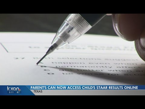 Parents are now able to access their children's STAAR test results online