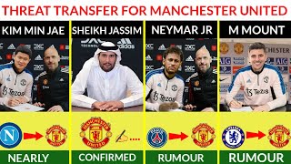 MANCHESTER UNITED ALL CONFIRMED✅ TRANSFERS AND RUMOUR NEW OWNER SHEIKH JASSIM WANT TO BUILD NEW TEAM