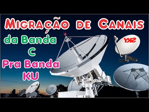 Anatel Pública lista de Canais que Migrarão da Banda C para Banda Ku