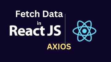 How To Fetch Data from a Mock Backend Using Axios in React JS | Step-by-Step Tutorial