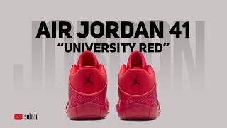 Air Jordan 41 “UNIVERSITY RED” | Details + Release Info | 2026