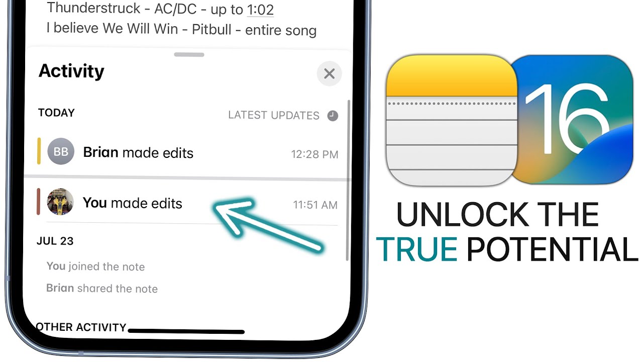 How to ACTUALLY Use Apple Notes (iOS 16) 