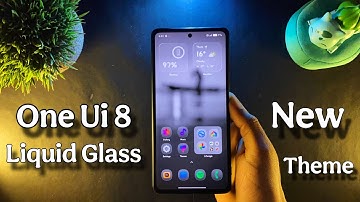 One Ui 8 New Liquid Glass Theme For Any Xiaomi Devices | New Liquid Glass Theme | #hyperos3 