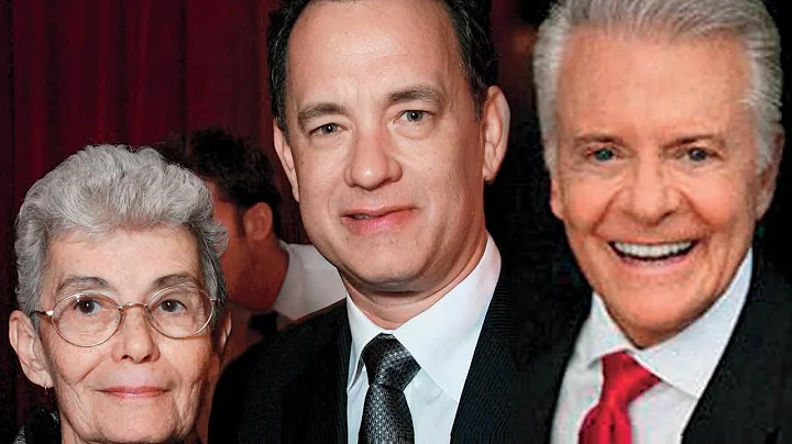 Forrest Gump Actor Tom Hanks With His Second Wife,...