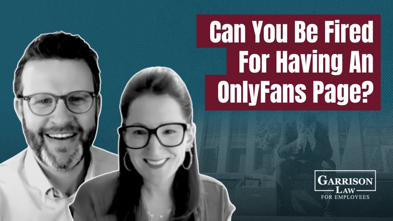 Can You Be Fired for Having an OnlyFans Page? - YouTube