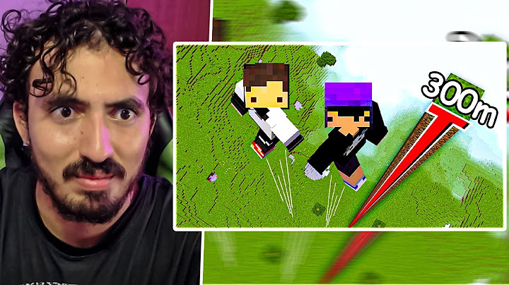 minecraft mas a cada PULO pulamos mais ALTO - Ycro | Leozin React