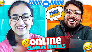 Trolling Indian Online Classes - BRAINROT Edition | Zoom Raids P 12 | Trolling Zoom Classes