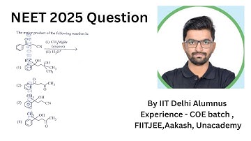 NEET 2025|The major product of the following reaction is: