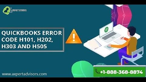 Fixing QuickBooks Errors H101, H202, H203, H505: A Guide