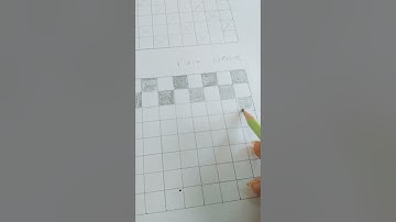 Plain weave structure / Drawing pattern sketch #art #shorts