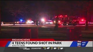 4 teens shot at Perry Park on Indy’s south side