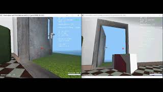 Cube game 9x door update test Blitz3d