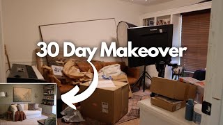 DIY EXTREME OFFICE MAKEOVER //30-Day Dream Office Makeover On A Budget // Office Makeover Ideas