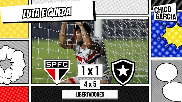 SÃO PAULO 1 (4) X 1 (5) BOTAFOGO:TRICOLOR LUTA, CHEGA AO EMPATE, MAS FOGÃO MOSTRA CASCA E CLASSIFICA