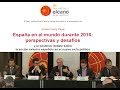 España en el mundo 2016: perspectivas y desafíos #España2016