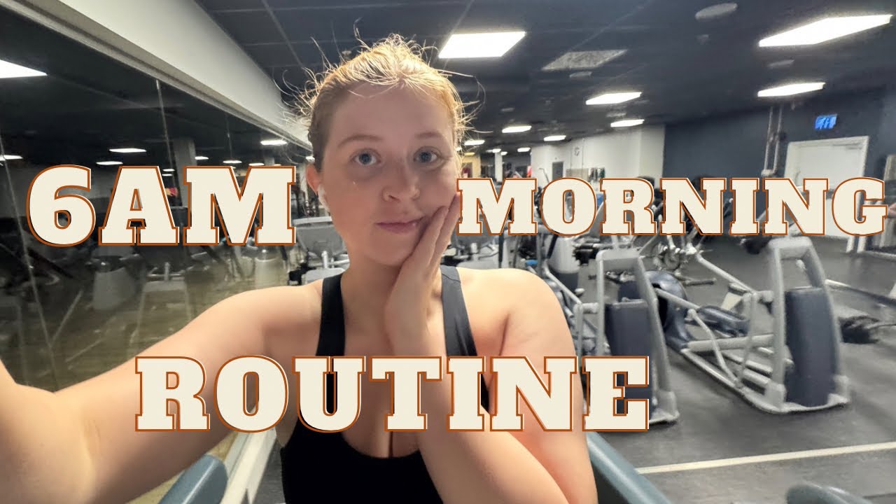 6 AM Productive Morning Routine Vlog! - YouTube