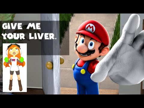SMG4: Mario steal’s your liver (she hulk meggy version)