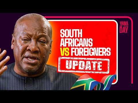 Ghana's President John Mahama to South Africans..