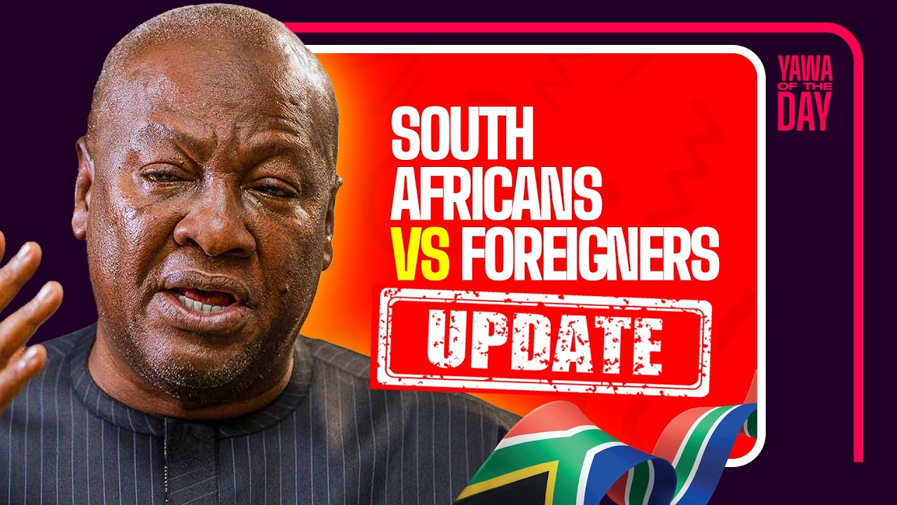 Ghana's President John Mahama to South Africans..