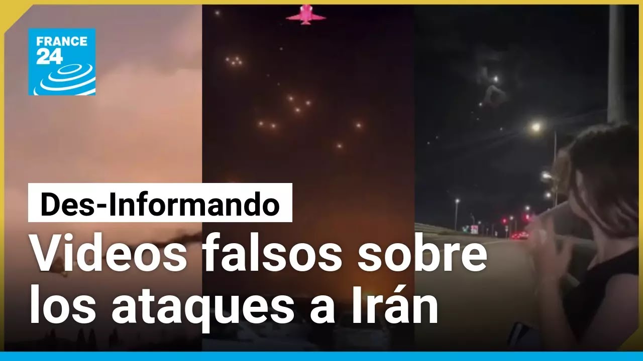 ¿Estás imágenes muestran los recientes ataques contra Irán? La desinformación inunda Internet