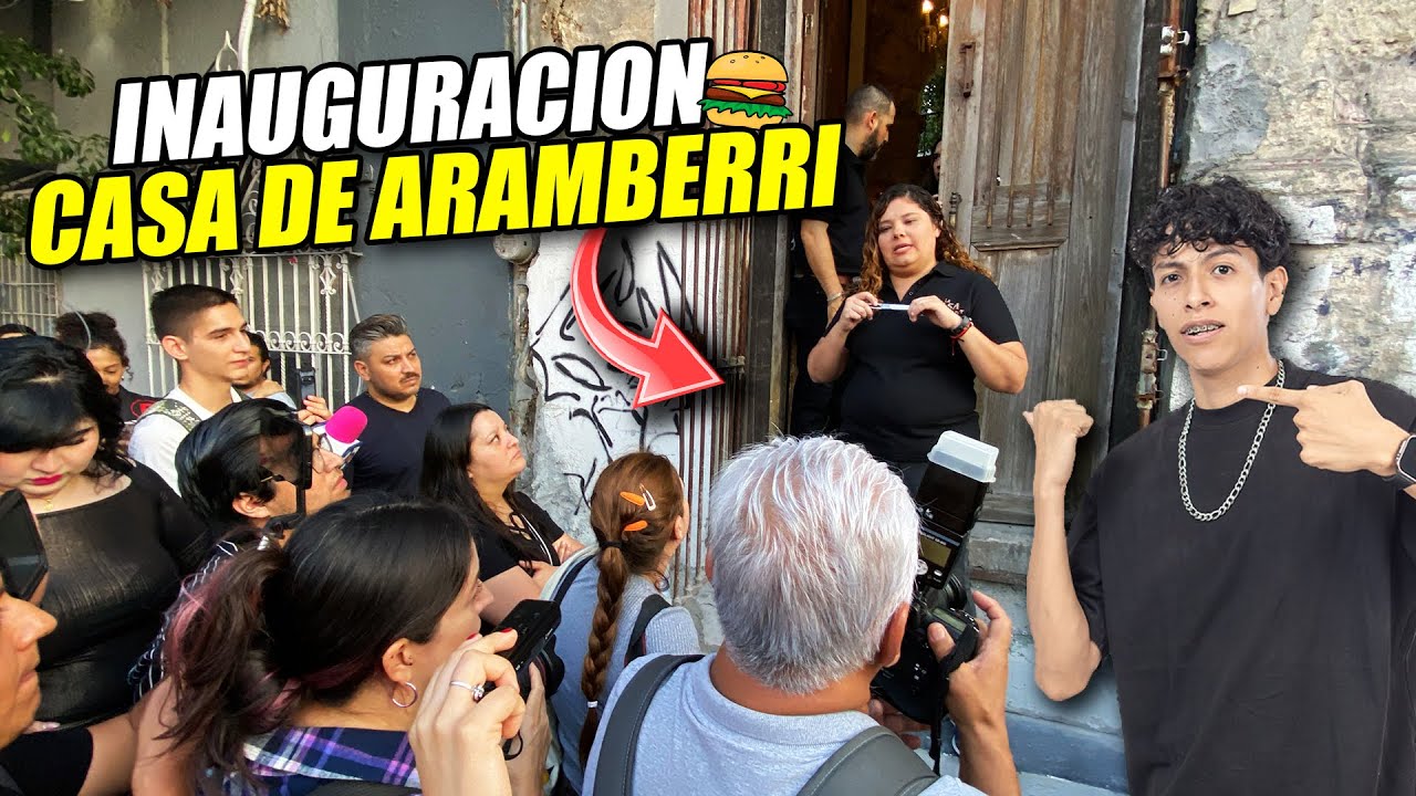Así se vivió la INAUGURACION de la CASA de ARAMBERRI hubo sucesos Paranormales! 😨