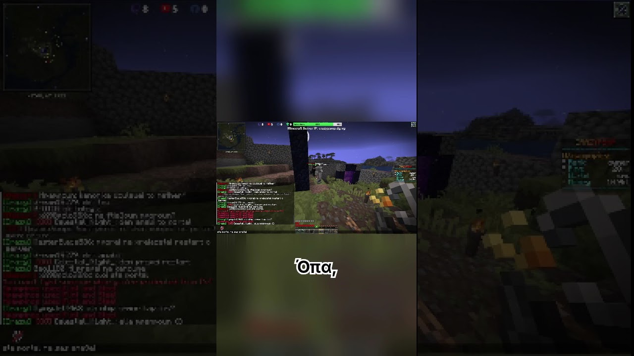 Θα σας ανάψει στα κάρβουνα ο Mampoun #minecraft #smp #greek #server #vanilla