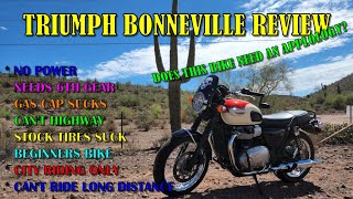 Triumph Bonneville T100 Long Term Review screenshot 5