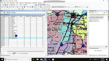 Tutorial Input Data Atribut, Simbol,  dan Label Pada Peta |Arcgis 10.5| Zahroh Hayati