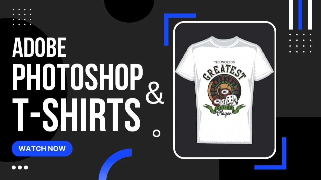 How To Design t shirt in Photoshop 2023 - YouTube