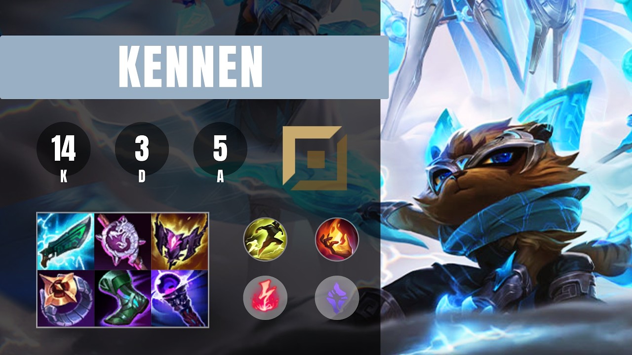 Kennen Top vs Chogath - EUW Challenger Patch 26.04