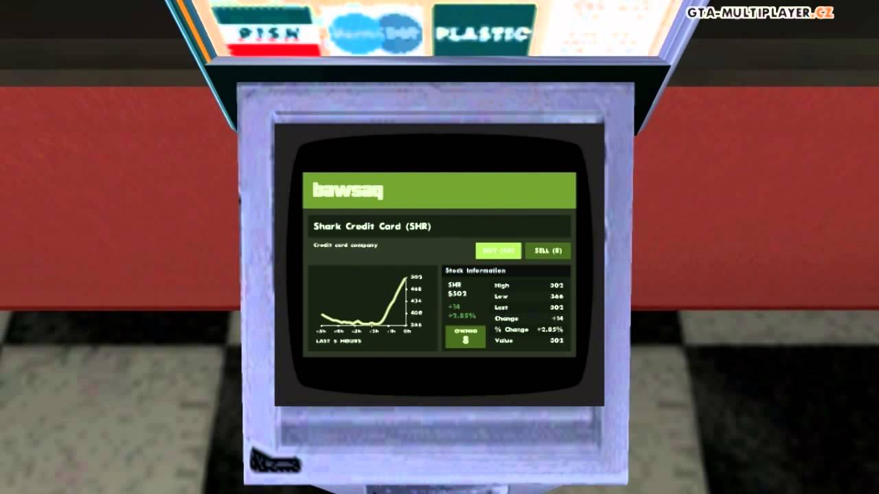 Stock market in SA-MP