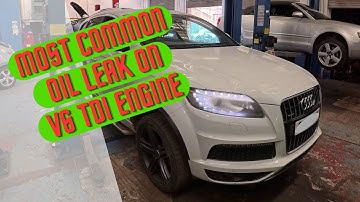 Audi Q7 3.0L TDI Oil cooler replacement