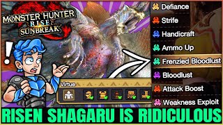 RISEN SHAGARU MAGALA IS INSANE - New Armor Review & Fight Breakdown - Monster Hunter Rise Sunbreak!