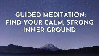 Find Calm in Moments of Crisis | Guided Meditation for Grounding & Inner Strength