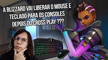 Tem como usar mouse e teclado no Overwatch PS4?