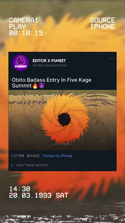 Obito Badass Masuk ke Pertemuan Lima Kage🔥😈 |#shorts#viral#trending#naruto#narutoshippuden