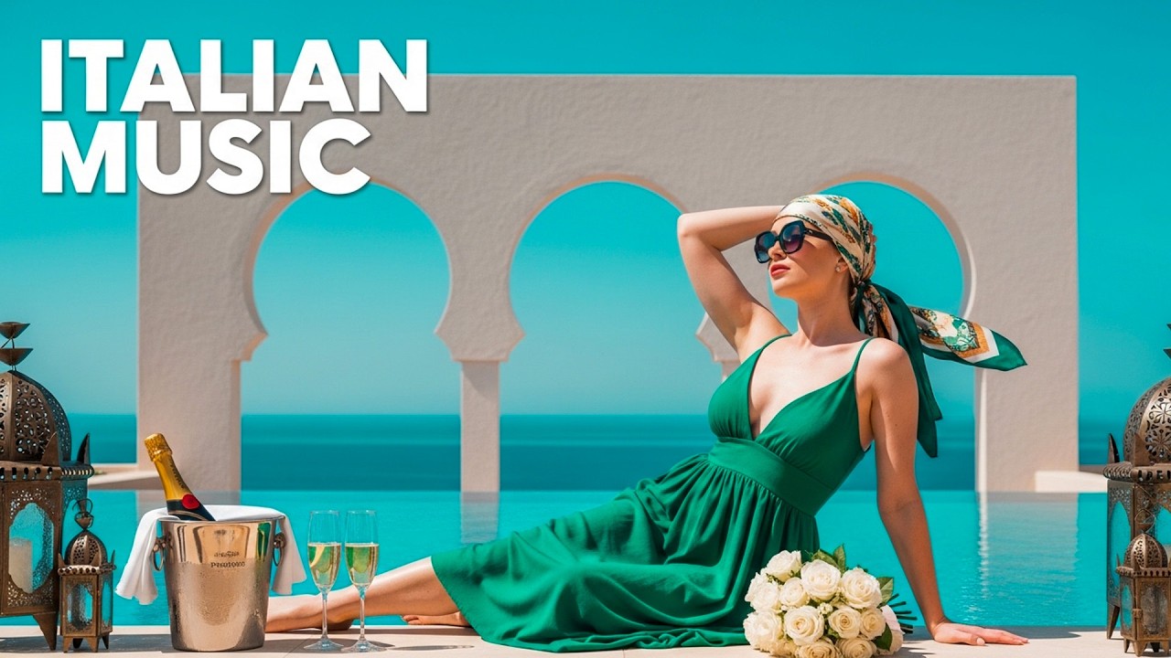 🎶 Italian Vibes & Mediterranean Music 🎶 2+ Hours Lake Como Relaxation & Scenic Amalfi Coast