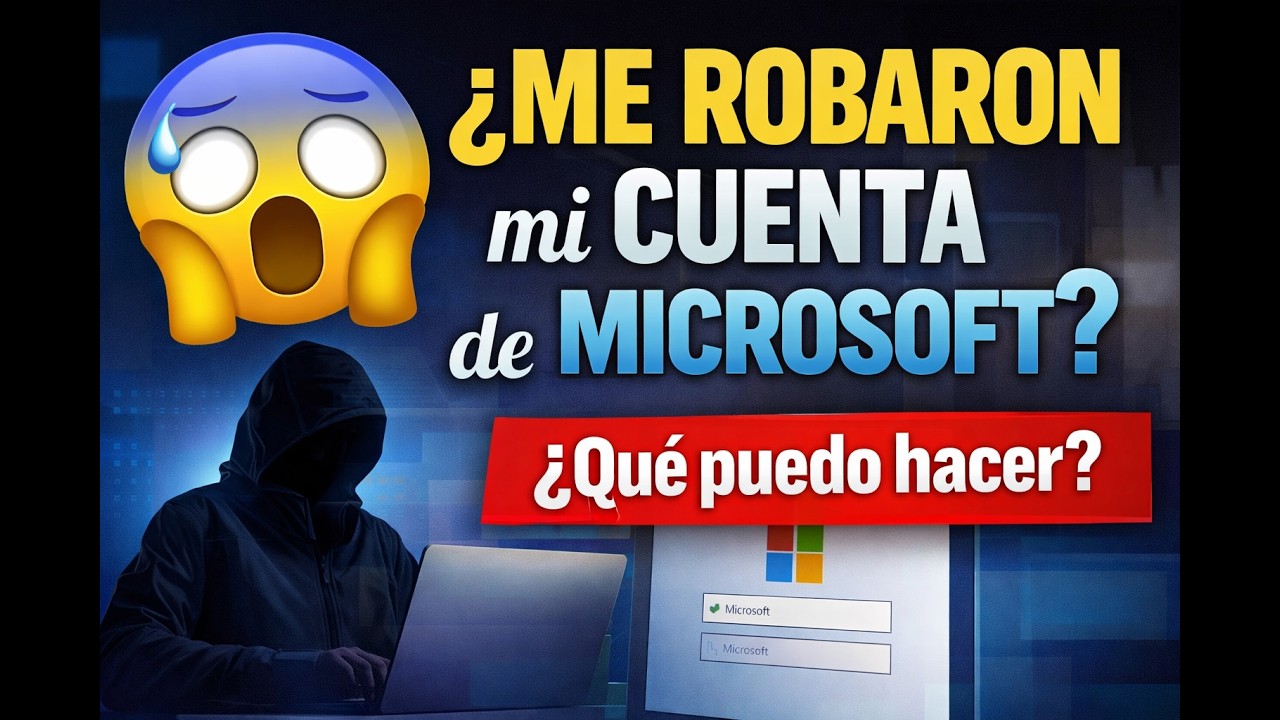 🚨 Cómo Recuperar tu Cuenta de Microsoft si Fue Hackeada YouTube