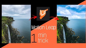 Motionleap| How to edit in 1min|How to use|Motionleap| #motionleap#new video