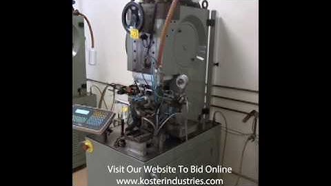 Ask Lot Number 23 Ciemmeo Lobster Clasp Shell / Body Making Machine