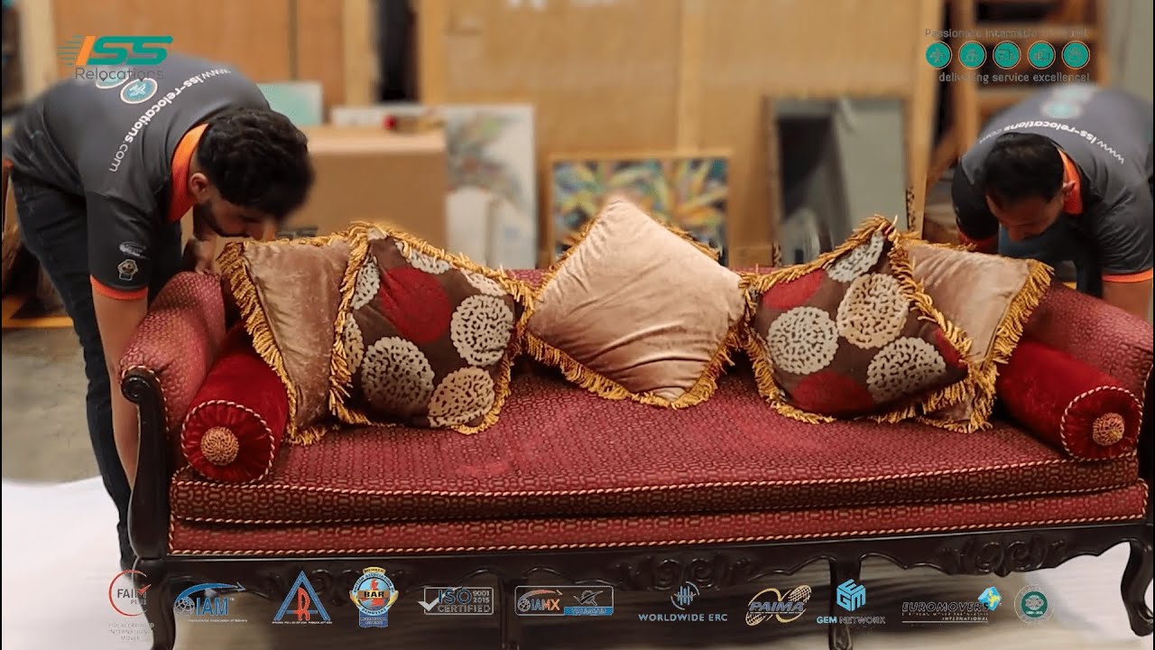 Best Way to Pack a Sofa for Moving | ISS Relocations