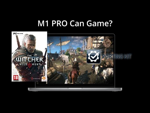 Apple M1 Gaming : Watch It Run The Witcher 3! 😲