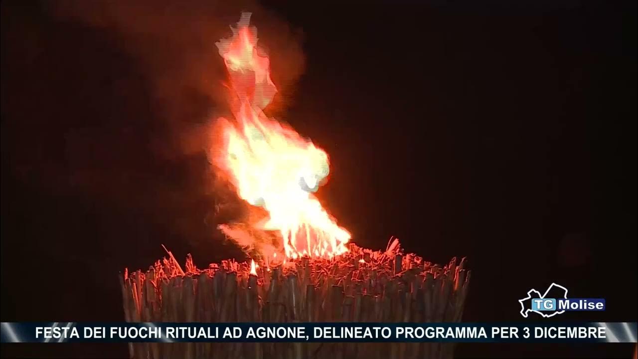 Festa dei fuochi rituali ad Agnone, delineato programma per 3 dicembre YouTube
